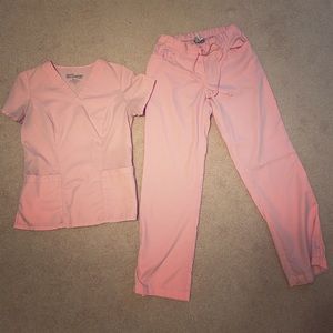 Used greys anatomy scrub set